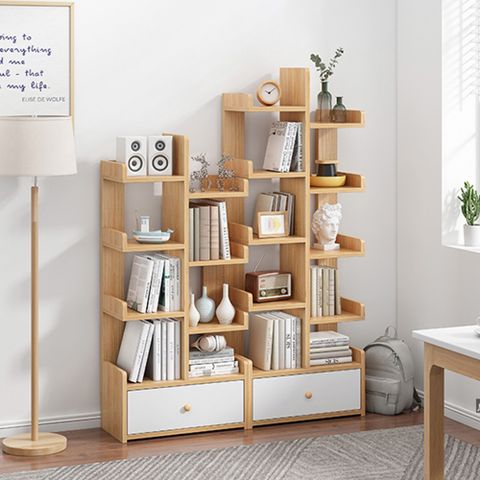 Kệ Nhỏ GAPI Gỗ MDF Màu Trắng-Vân Gỗ - GP171 - Hết hàng