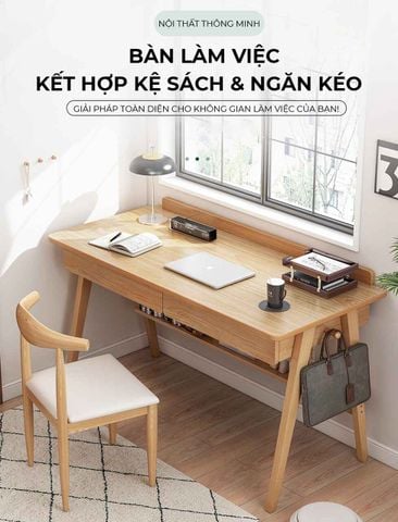 Bàn Học Vân Gỗ - GP376