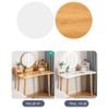 Bàn Trang Điểm GAPI Gỗ MDF Màu Trắng-Vân Gỗ - GP196