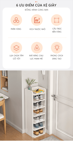 Kệ Giày Đa Tầng GAPI - GP247