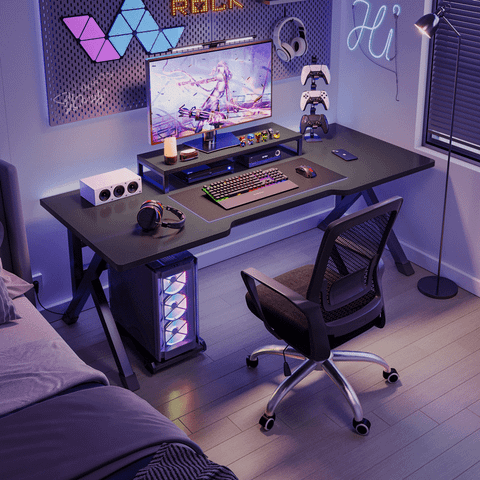 Bàn Gaming Chân Chữ K Cao Cấp, Hiện Đại GAPI - GM80