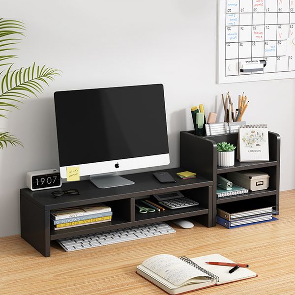 Kệ Máy Tính Để Bàn GAPI Gỗ MDF Màu Trắng GAPI - GP184