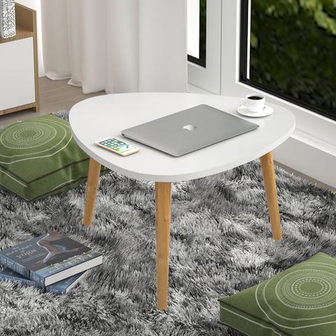 Bàn Trà Sofa Tam Giác Ngồi Bệt Đơn Giản Gỗ MDF Thông Minh GAPI - GP77