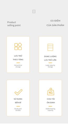 Kệ Treo Tường Tiện Lợi Gỗ MDF GAPI - GP331