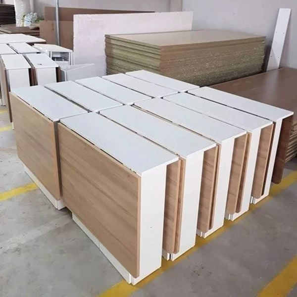Bàn Ăn Thông Minh Gấp Gọn Gỗ MDF Hiện Đại GAPI - BATM5