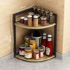 Kệ Gia Vị Góc Tường GAPI 2-3 Tầng Gỗ MDF - GM49
