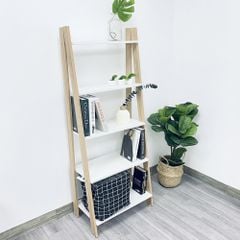 Kệ Sách GAPI Đa Năng Athena 5F Trắng Vân Gỗ GAPI - GP114