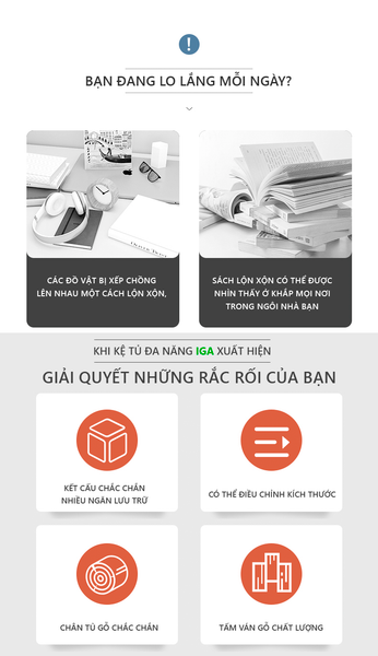 Kệ Tivi Phòng Khách Thông Minh Thay Đổi Kích Thước GAPI - GP218