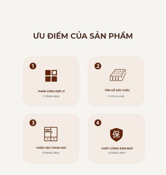 Tủ Quần Áo Đơn Nhỏ Gọn Tiện Lợi - GP345