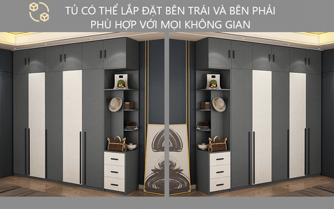 Tủ quần áo GAPI - GP241