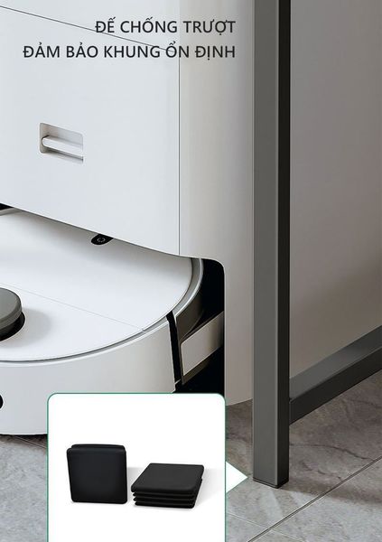 Kệ Đa Năng Mặt Vân Đá Khung Thép GAPI - GM120