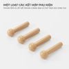 Bảng Pegboard Vân Gỗ MDF Đa Năng GAPI - GP330