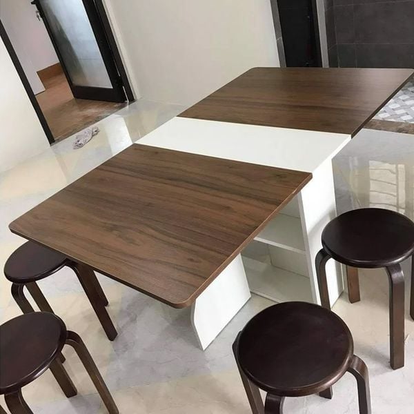 Bàn Ăn Thông Minh Gấp Gọn Gỗ MDF Hiện Đại GAPI - BATM5