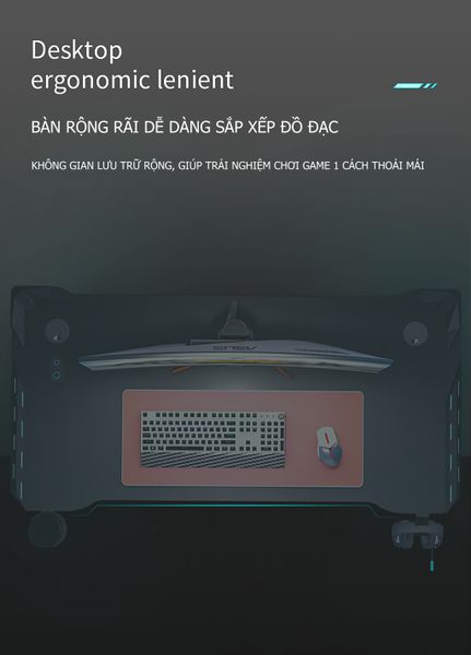 [Giảm giá 60%] Bàn Gaming Đa Năng Chân Chữ Z - GM71