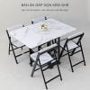 Bộ Bàn Ghế Ăn Gấp Gọn Thông Minh GAPI - GM133