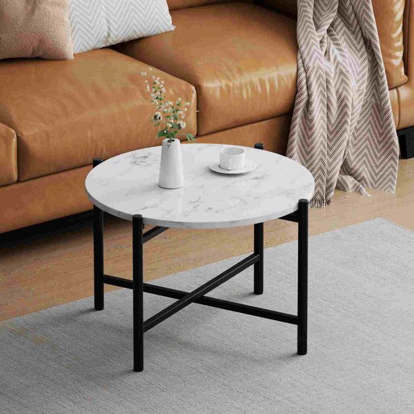 [Giảm giá 60%] Bàn trà mặt đá cao cấp phong cách tối giản - GM15