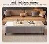 Bàn Trà Sofa Vân Đá Sang Trọng Hiện Đại - GP379