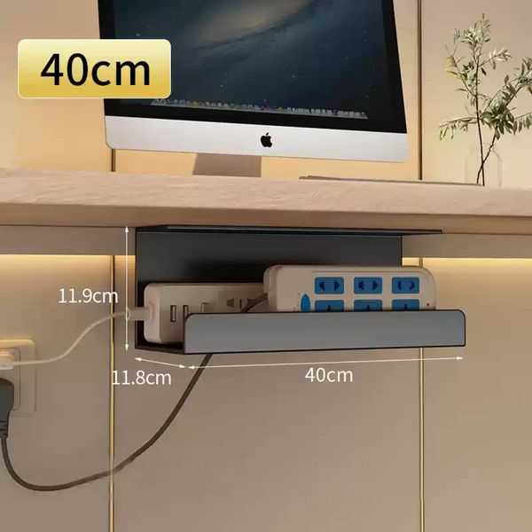 Khay Đi Dây Điện Gầm Bàn Làm Việc Tiện Ích - GM176