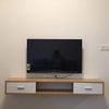 Kệ Tivi Treo Tường GAPI 2 Ngăn Tủ Màu Gỗ Phối Trắng - GP188