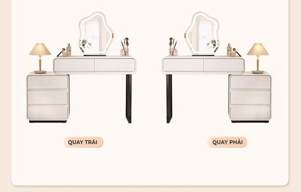 Bàn Trang Điểm Gỗ MDF Cao Cấp GAPI - GM154