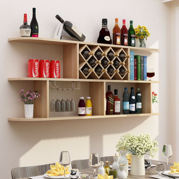 Kệ Rượu GAPI Treo Tường 3 Tầng Rộng 1m6 - GP45