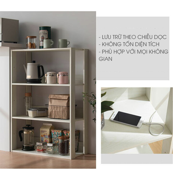 Kệ Sách Đa Năng GAPI 3 tầng - GA13