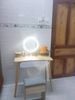Combo Bàn Trang Điểm GP201.03 Gỗ và Ghế GP138.03 Gỗ