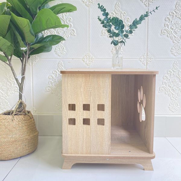 Nhà Cho Mèo GAPI PET Màu Gỗ - GP206