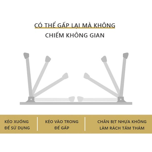 Bàn bệt chân gấp gọn - GA05