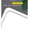 Kệ Đồ Để Bàn Nhỏ Gọn Màu Trắng Tối Giản GAPI - IG408