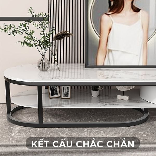 Kệ Tv Bọc Da Cao Cấp Khung Sắt GAPI - GM152