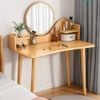 Bàn Trang Điểm GAPI Gỗ MDF Màu Trắng-Vân Gỗ - GP196