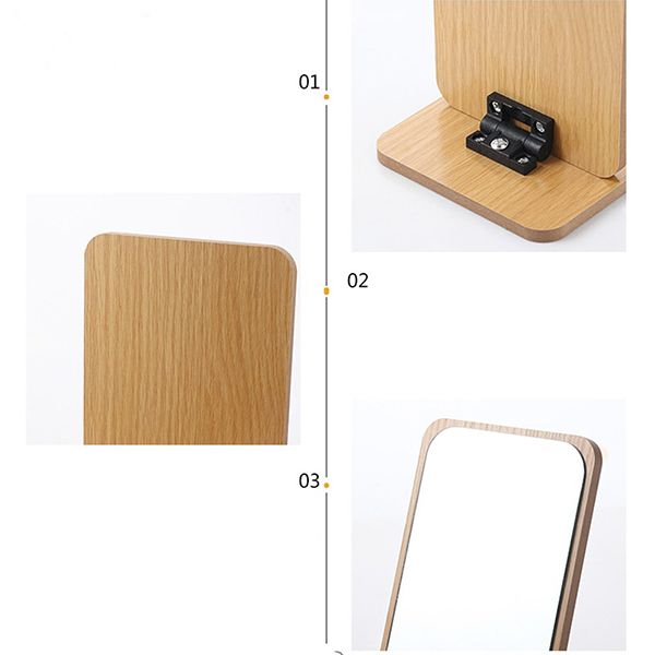 Soi Trang Điểm Gỗ Để Bàn GAPI - GP120 - Hết hàng