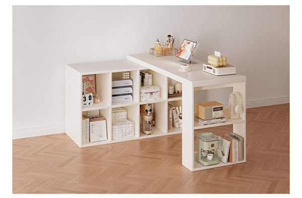 Bàn Làm Việc Đa Năng Tích Hợp Tủ Đựng Đồ Kèm Kệ Sách Hiện Đại - GP368