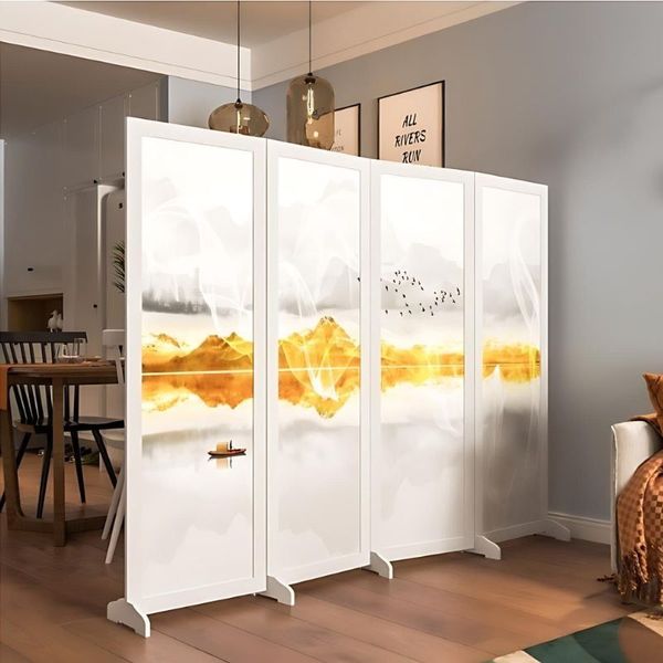 Bình Phong Sang Trọng Gỗ PVC Cao Cấp GAPI - BP.IN.08