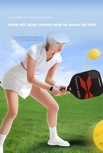 Vợt Pickleball Màu Đen Hiện Đại GAPI - PK02