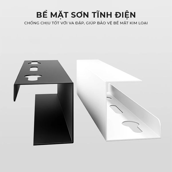 Khay Đi Dây Điện Gầm Bàn Làm Việc Tiện Ích - GM176