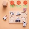Bảng Đồ Chơi Giáo Dục Khám Phá Vũ Trụ Thông Minh Cho Bé Gỗ Cao Cấp GAPI - TOY06