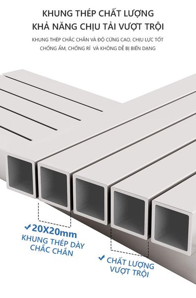 Kệ Sách Để Bàn Trắng Vân Gỗ - GM118