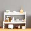 Kệ Đồ Để Bàn Nhỏ Gọn Màu Trắng Tối Giản GAPI - IG408