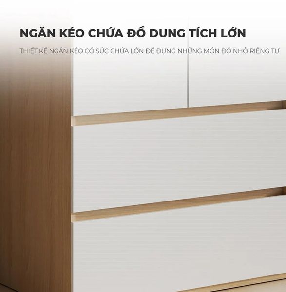 Tủ Quần Áo Đơn Nhỏ Gọn Tiện Lợi - GP345