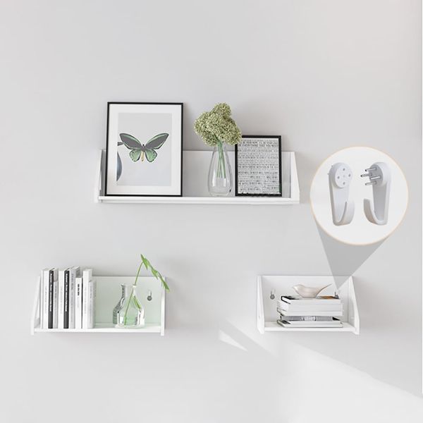 [Giảm giá 60%] Kệ Nhựa Treo Tường Nhựa GAPI Màu Trắng - IG387