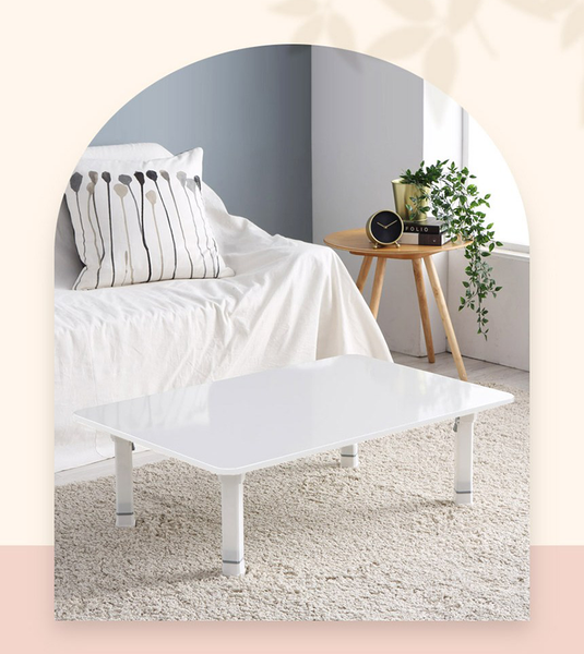 Bàn phòng khách, bàn trà, bàn cafe gỗ ngồi bệt có chân gấp gọn thông minh, hiện đại 40*60 GAPI - GA03A.01