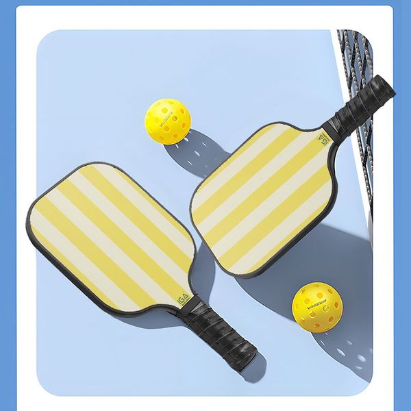 Vợt Pickleball Vàng Viền Trắng Tinh Tế GAPI - PK01A.1