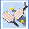 Vợt Pickleball Cam Đào Viền Trắng Tinh Tế GAPI - PK01A.2