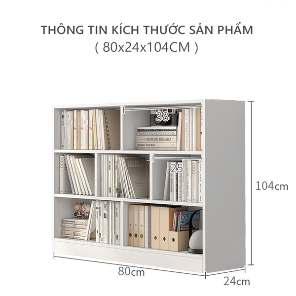 Kệ Sách Để Sàn Đa Năng GAPI - GP217