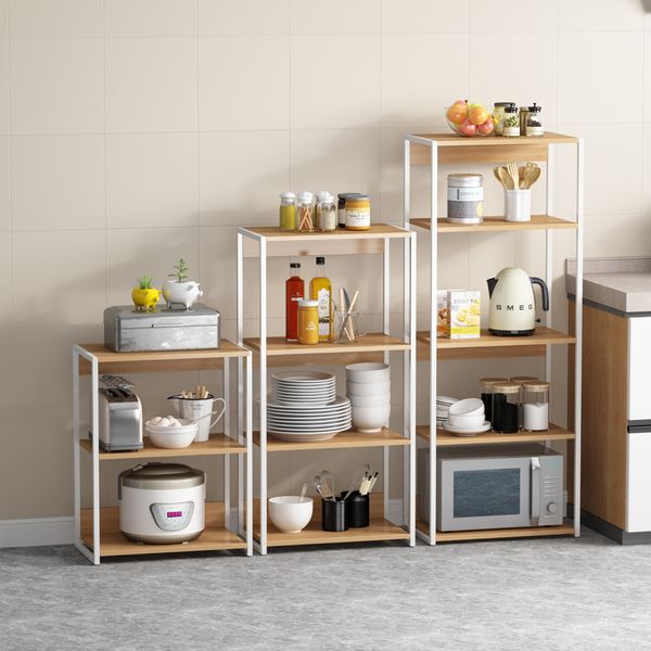 Kệ Nhà Bếp Bobu GAPI 3-5 Tầng Gỗ MDF - GM05