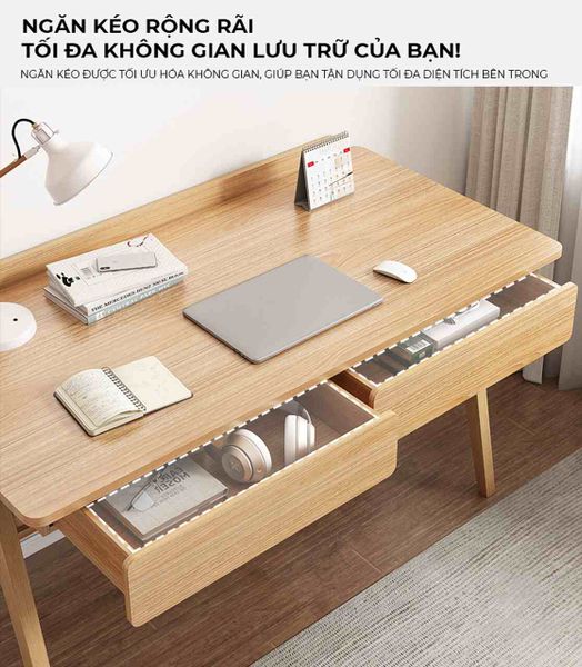 Bàn Học Vân Gỗ - GP376