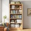 Kệ Sách Gỗ MDF Đa Năng 5 Tầng Tối Ưu Tiện Lợi Không Gian GAPI - GP250 (2 Màu)