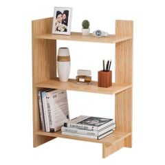 Kệ Góc 3 Tầng Đa Năng GAPI Gỗ MDF Màu Vân Gỗ - GP180